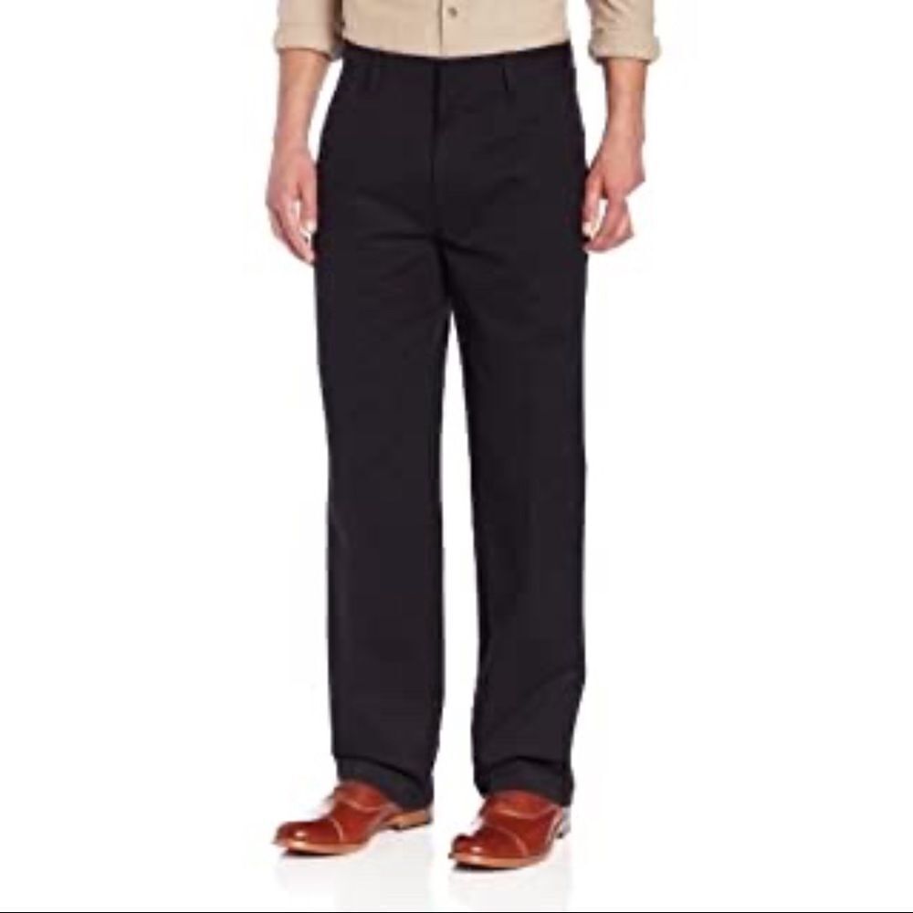 ✨HP✨ Khaki Straight Fit Flat Front Chino Pant✨